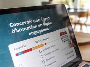 concevoir une formation en ligne engageante : astuces et outils