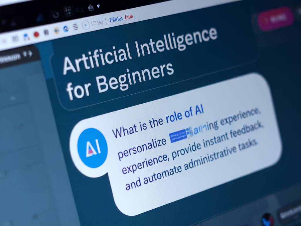 le rôle de l'intelligence artificielle dans les formations en ligne